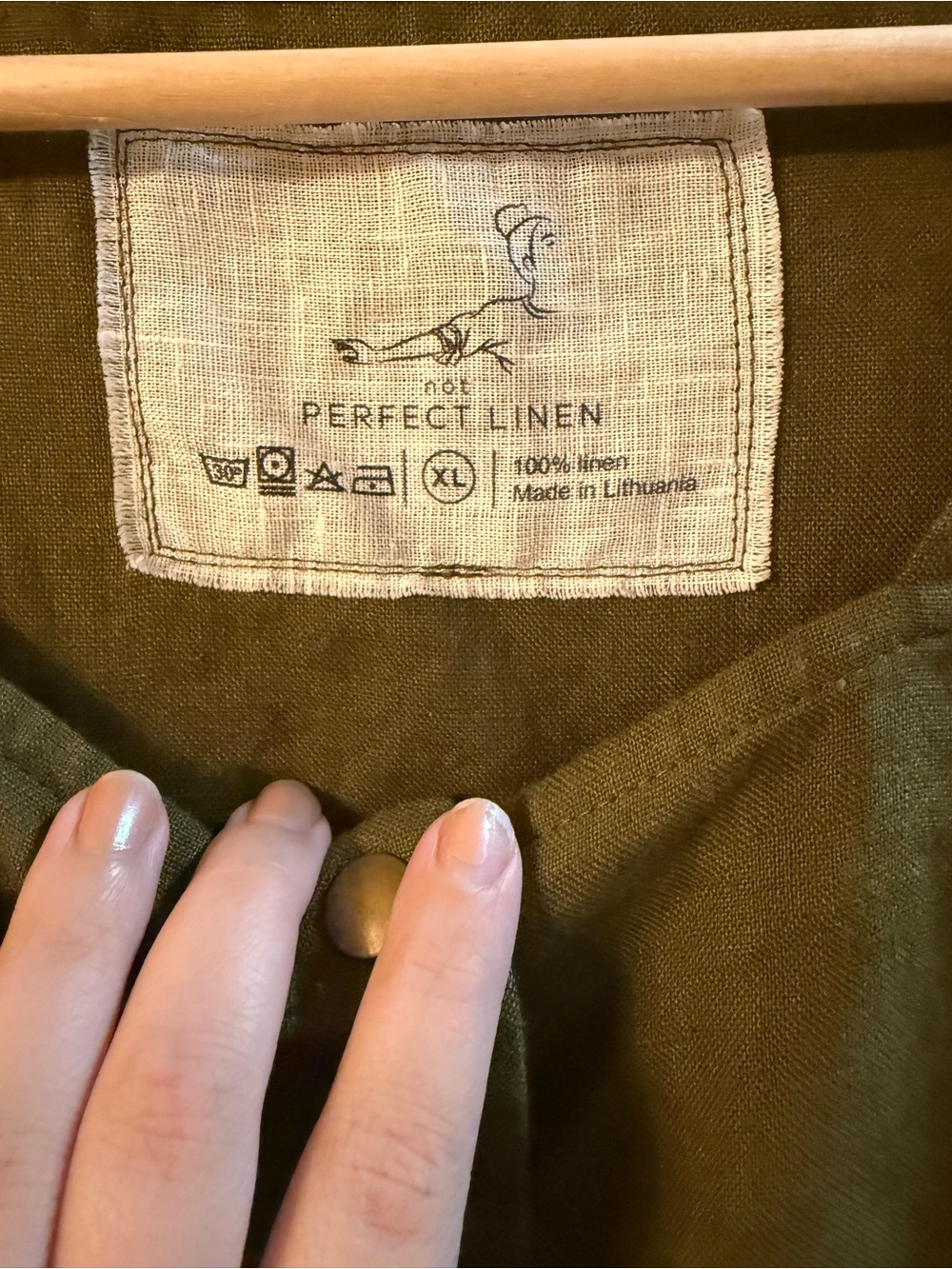 notPERFECTLINEN Dress *Note Flaws - Picture 5 of 10